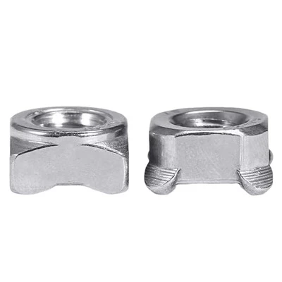 SS 304 DIN928 Square Weld Nut M3